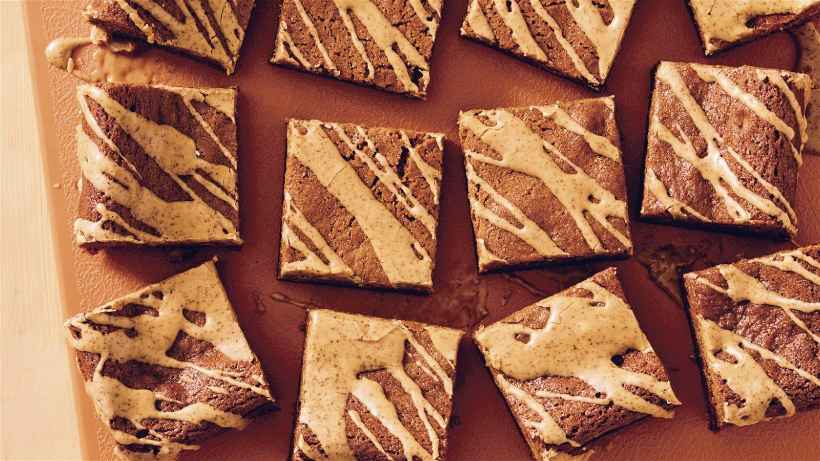 Image of Coffee-Glazed Molasses Bars