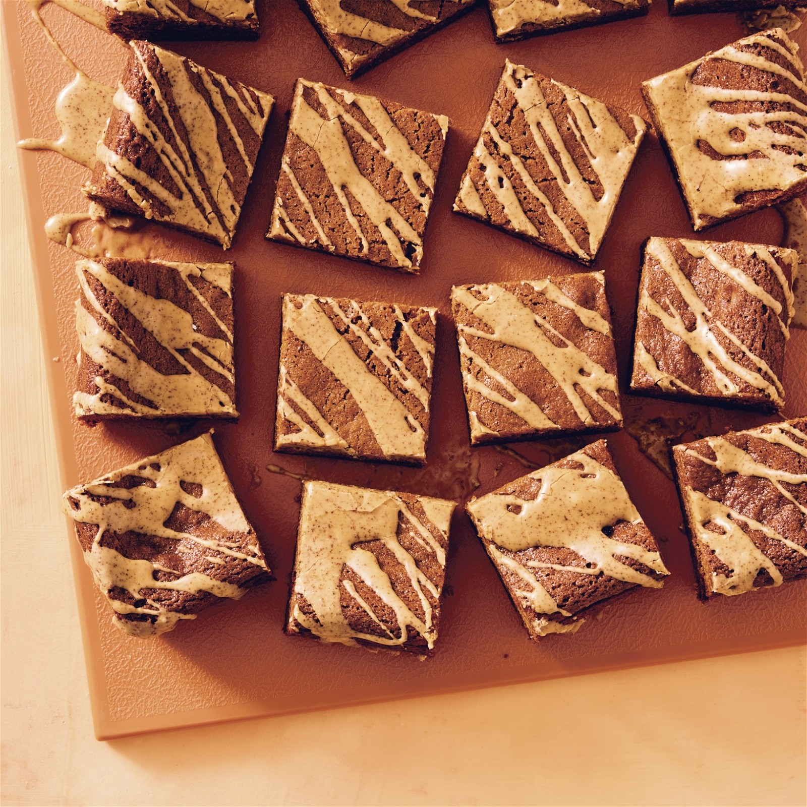 Image of Coffee-Glazed Molasses Bars