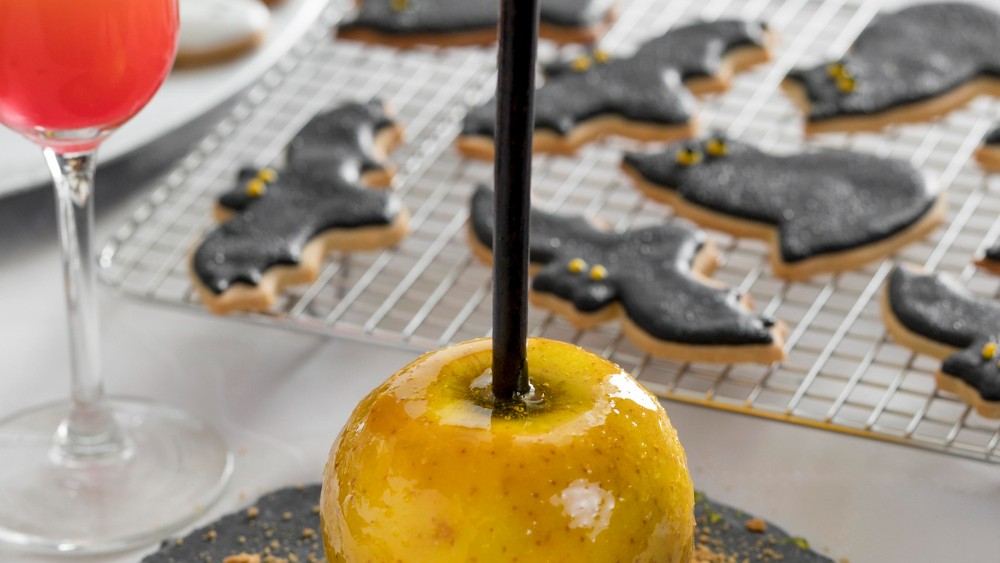 Image of Halloween baked apples