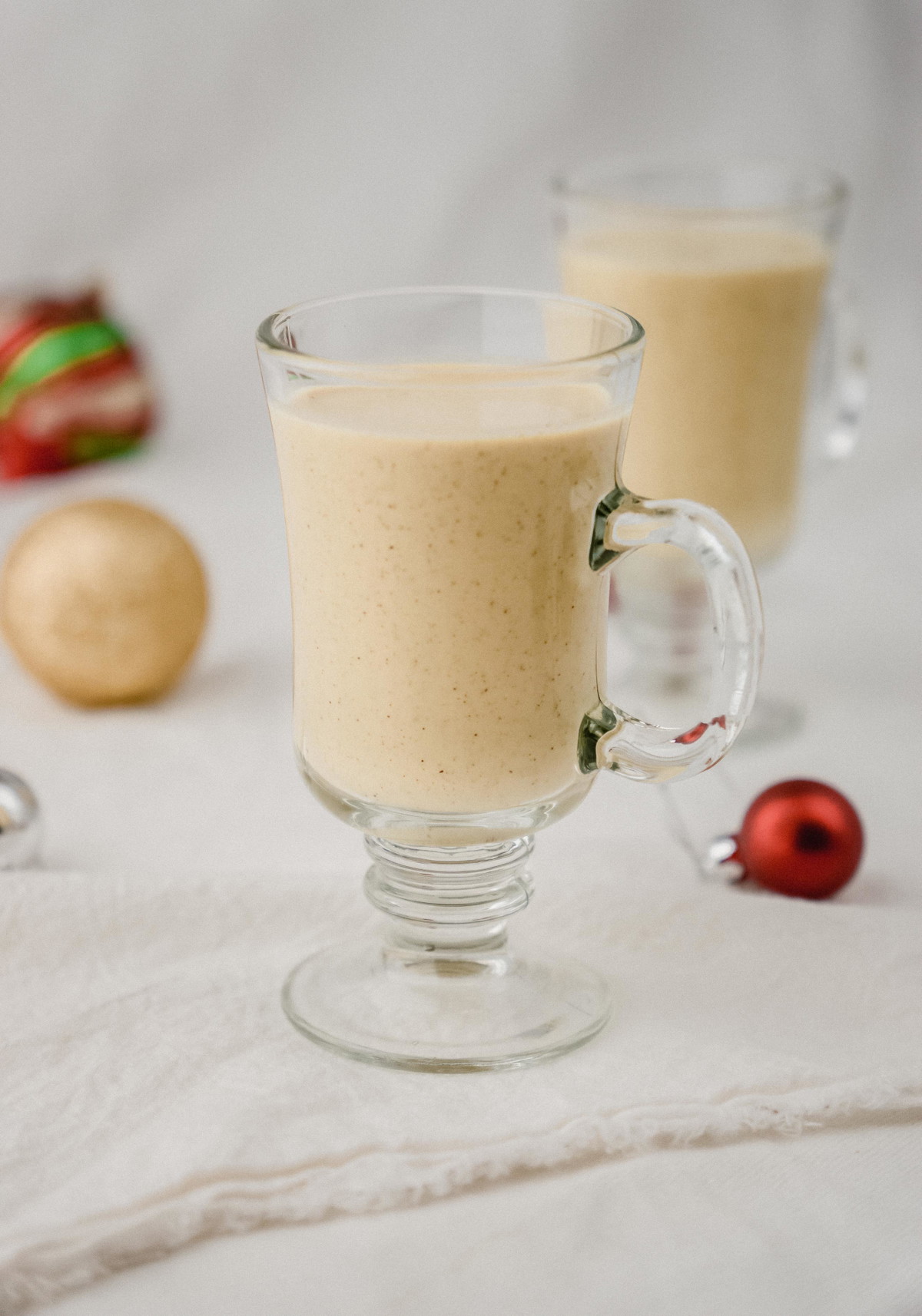 Dairy Free Eggnog (with a vegan option!)