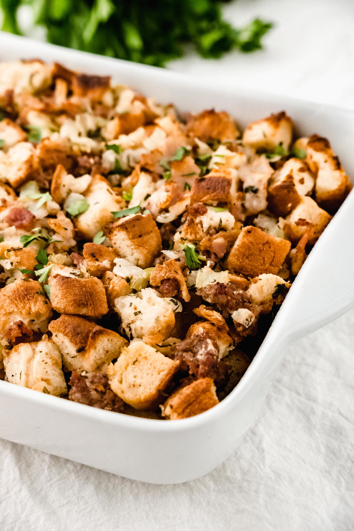 Gluten Free Holiday Stuffing (Inspired By Mom)