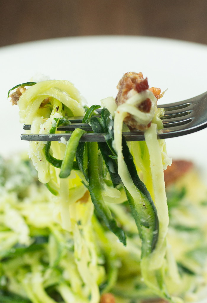 Zoodle Carbonara
