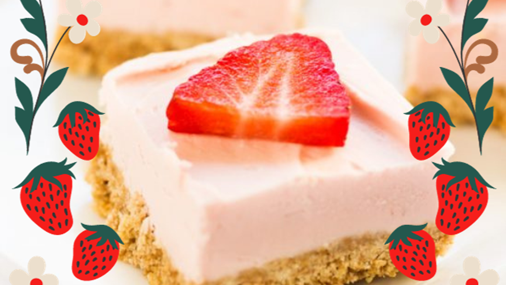 Image of No-bake Strawberry Cheesecake Bites