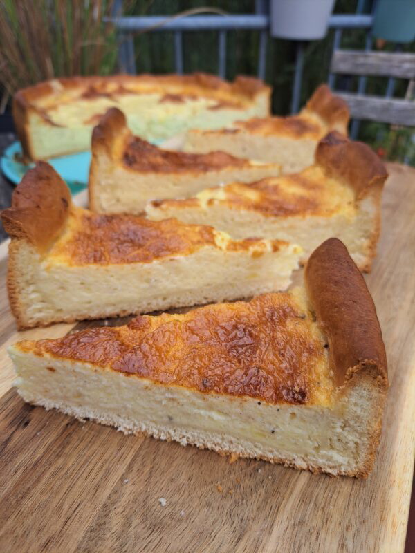 Kartoffelkuchen nach schwäbischem Rezept