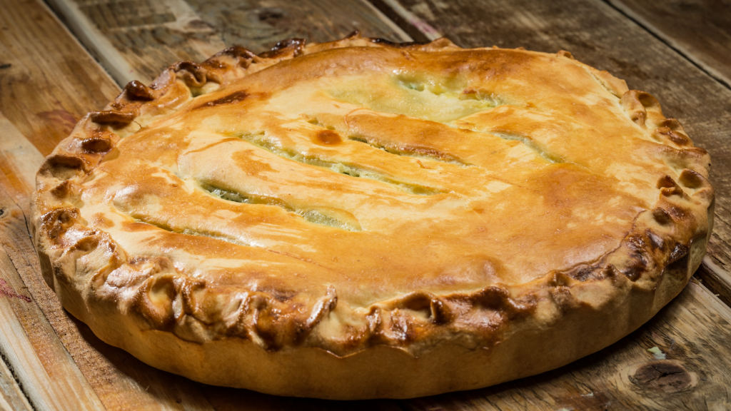 Tourte au chou et aux navets