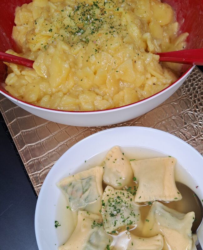 Kartoffelsalat nach schwäbischem Rezept