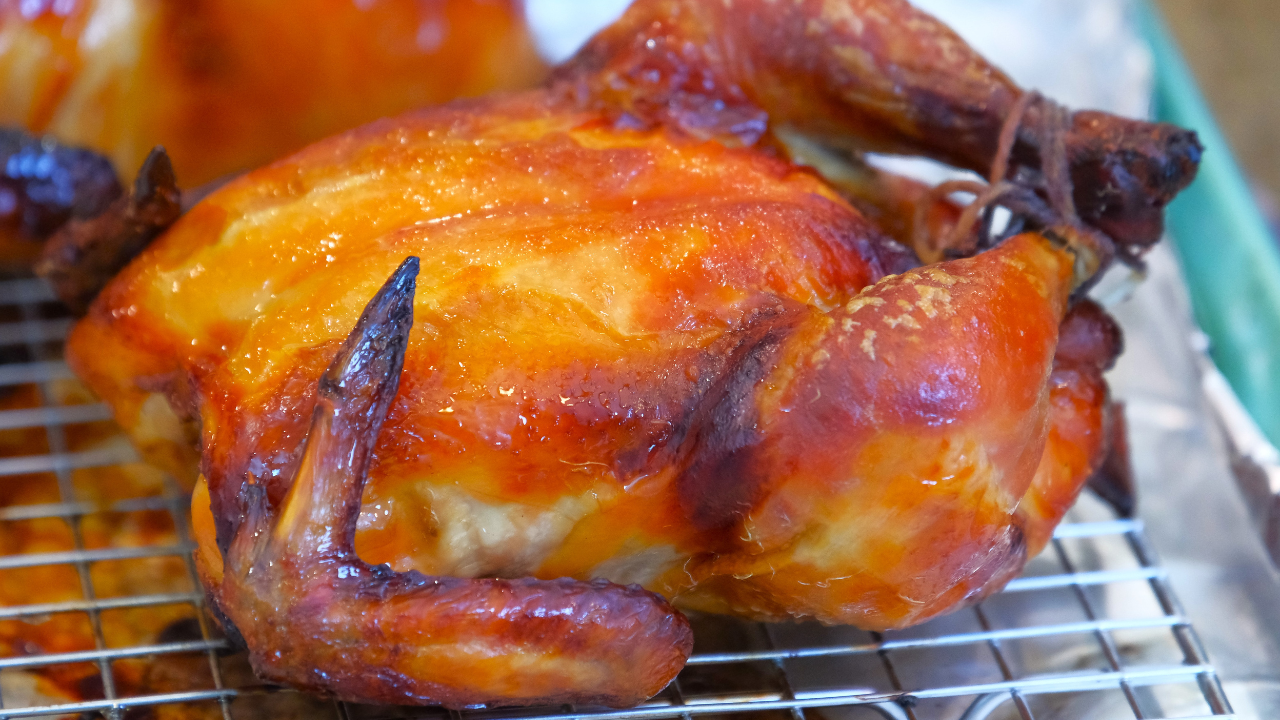 Image of Crispy Roasted Cornish Hen (脆皮童子鸡)