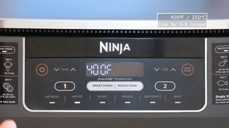 Image of Switch the temperature to 400 F and continue to roast for another 3-6 minutes or until beautifully charred. Every air fryer is different; please keep an eye on it, and feel free to pull out the basket to check the...