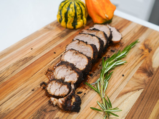 Pumpkin Spice Pork Tenderloin