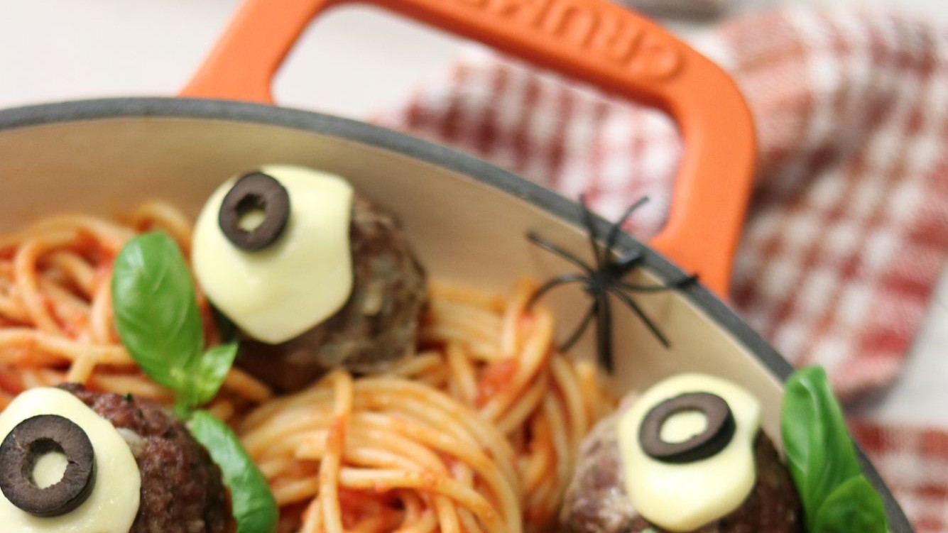 Image of Scary Good Spaghetti & Meatballs