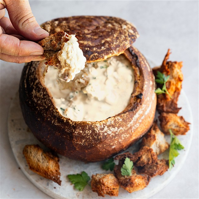 Image of Cowboy Queso Cobb Loaf with Chipotle Ranch