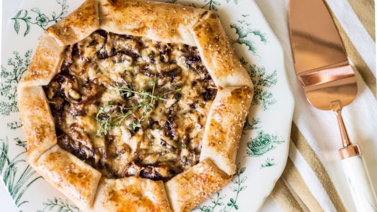 Image of Mushroom Galette Recipe