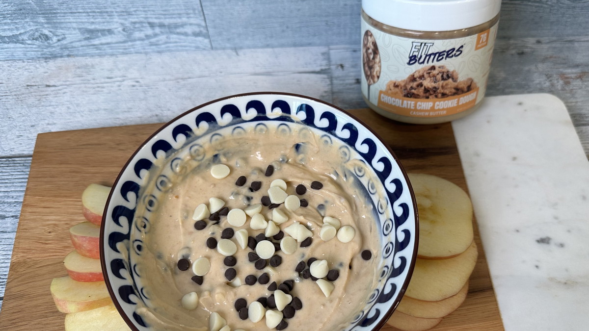 Cookie Dough FIt Butters Greek Yogurt Dip
