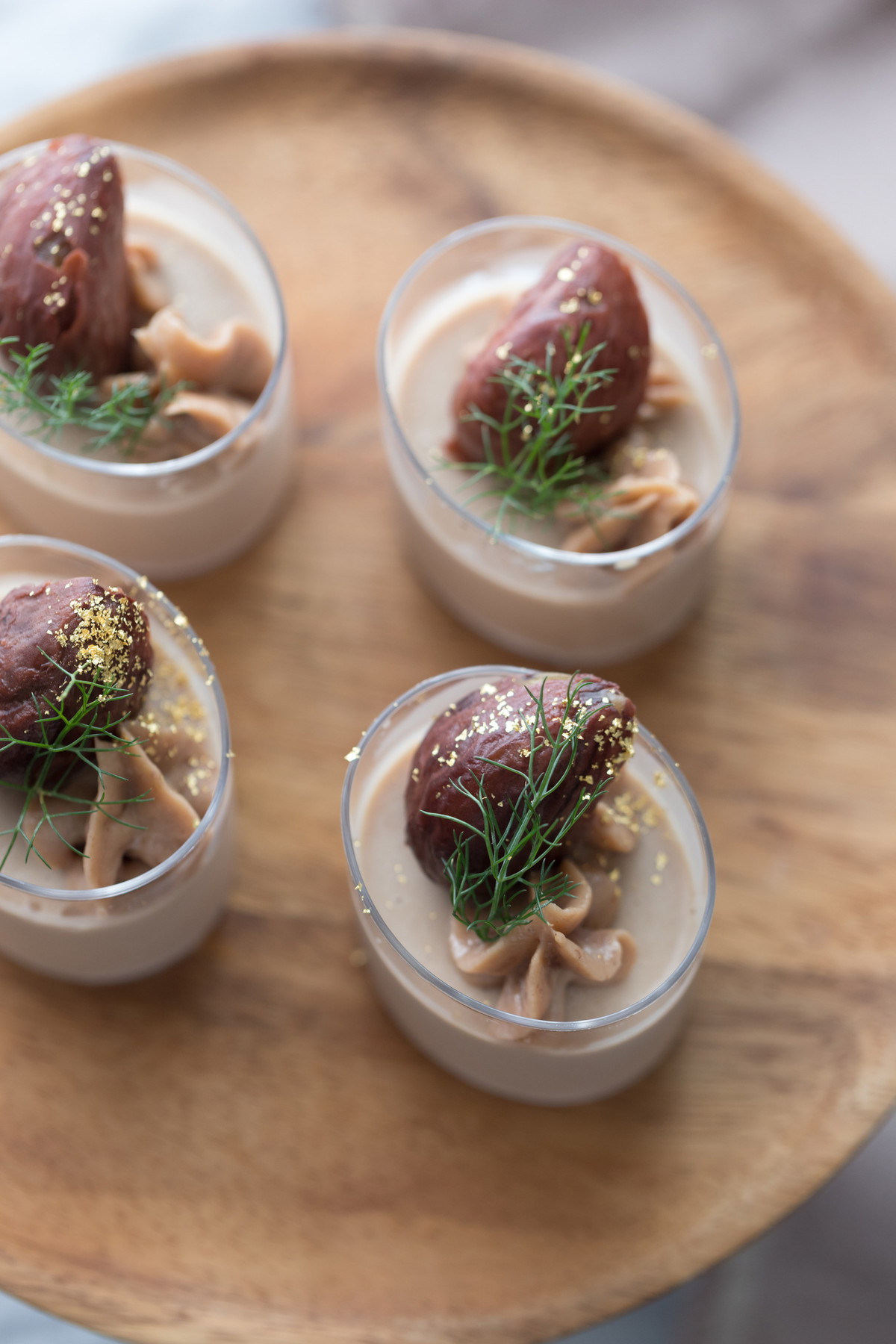 RECETTE DES VERRINES À LA CRÈME DE MARRON