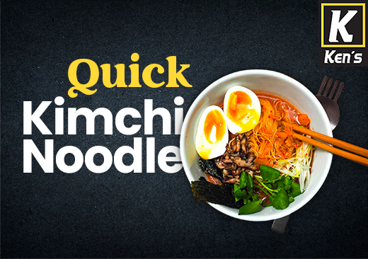 Image of Quick Kimchi Noodles