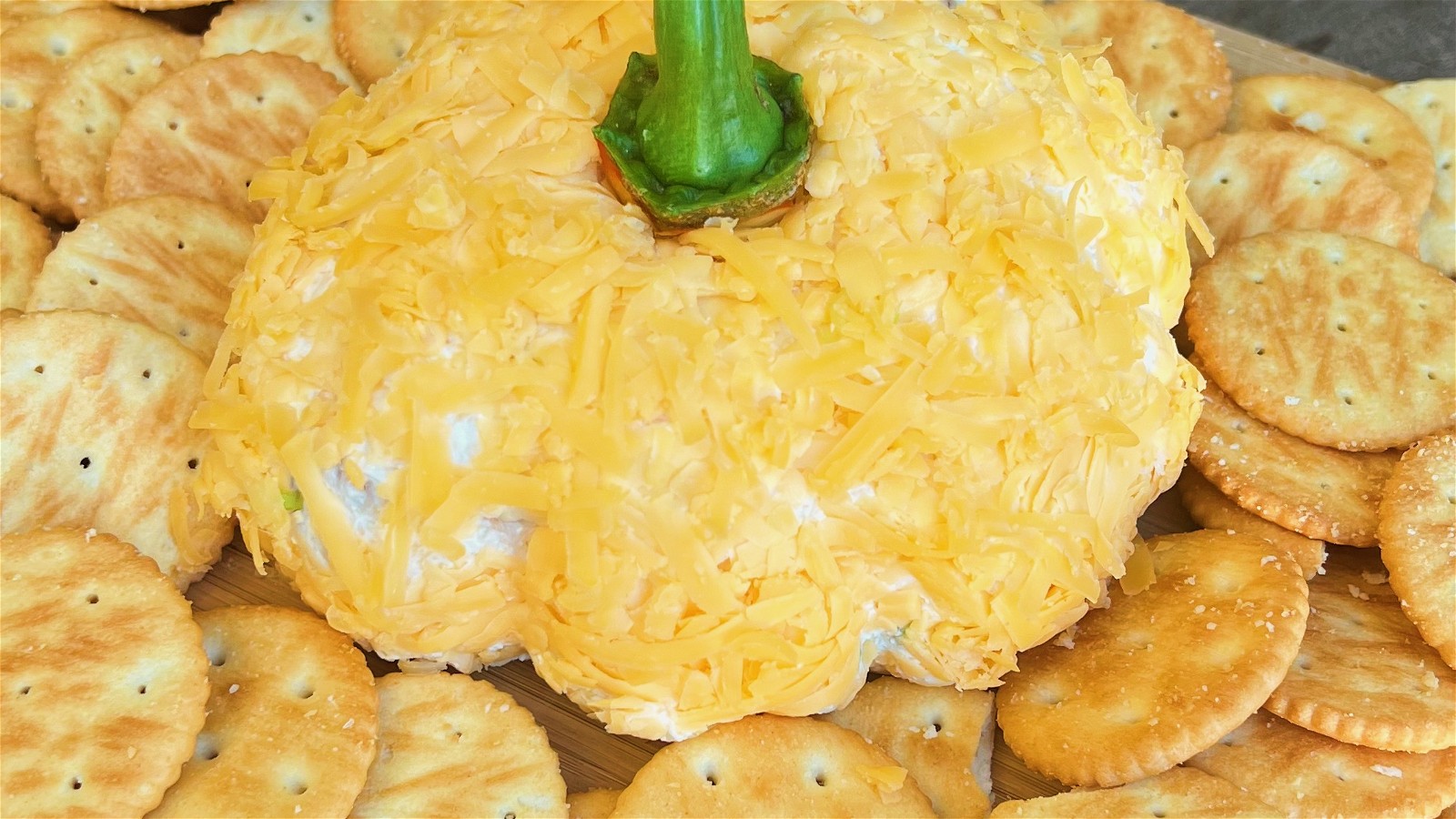 Image of Pumpkin Cheeseball with Dungeness Crab