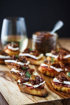 Image of Brie and Fig Jam Crostini