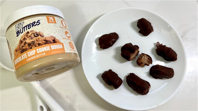 Image of FIt Butters Chocolate Chip Cookie Dough Stuffed Dates