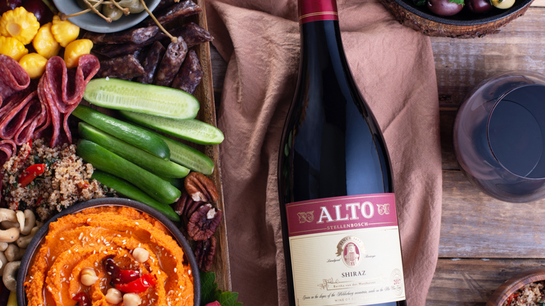 Image of ALTO SHIRAZ & ALFRESCO PLATTER