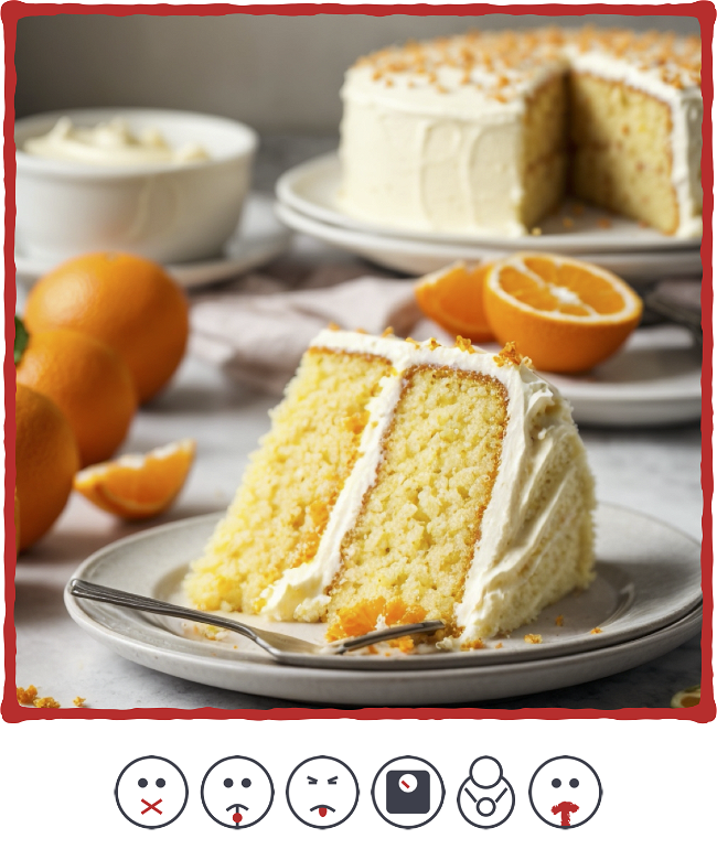 Image of Orange & Cardamom Cake