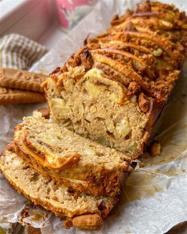Image of De Allerlekkerste en Eiwitrijke Speculoos Appelcake