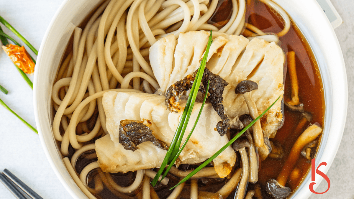 Image of KnowSeafood's Black Cod Udon Noodles
