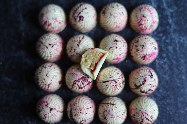 Image of Strawberry Cashew Bonbons