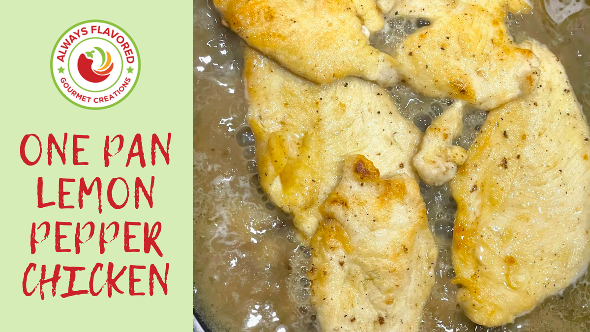 One Pan Lemon Pepper Chicken