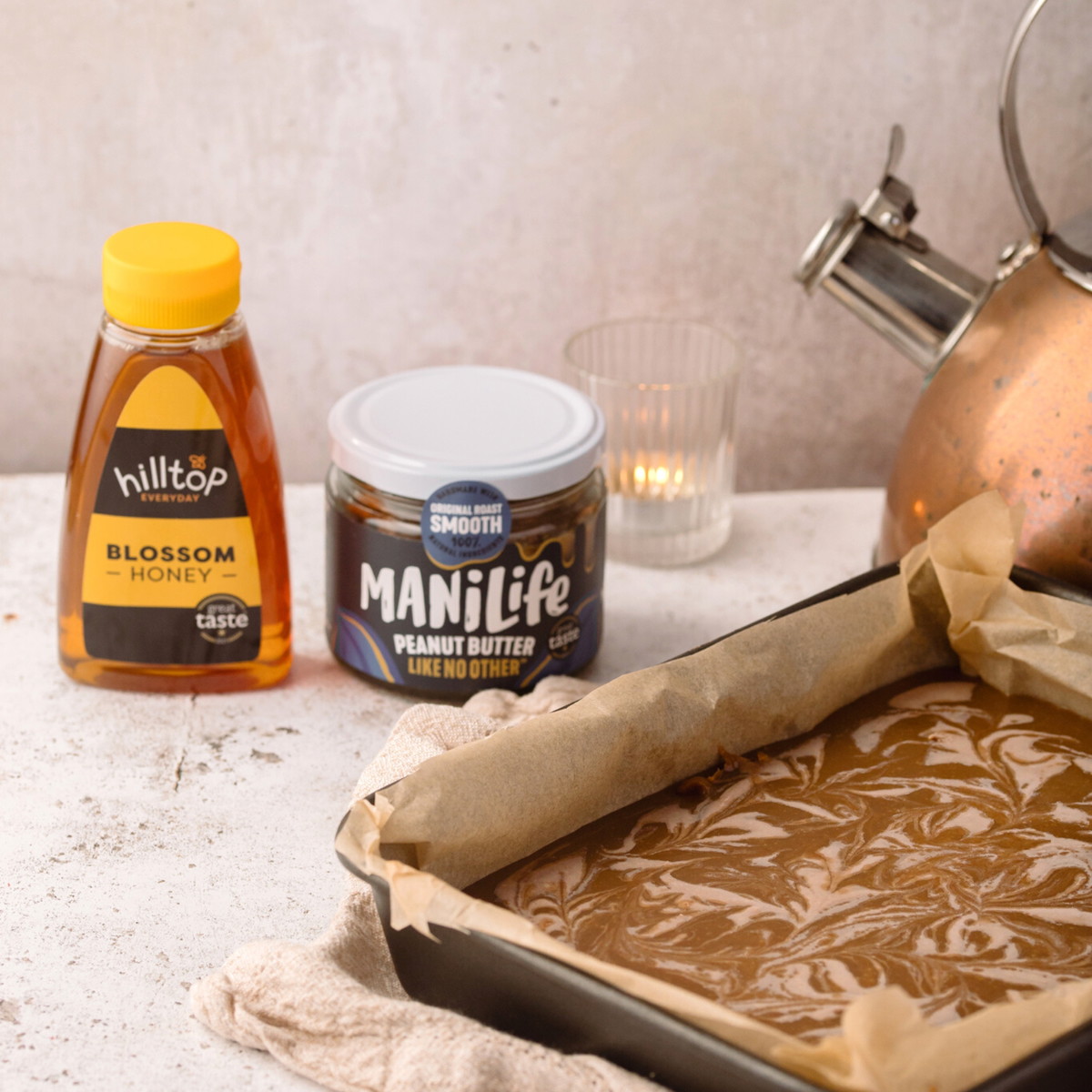 Honey & Peanut Butter Fudge
