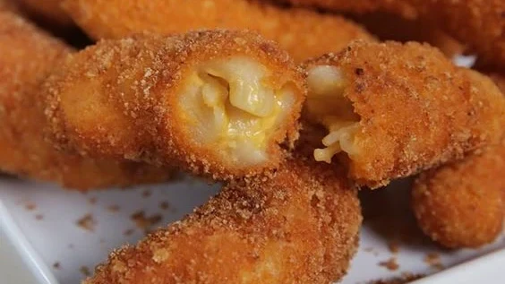 Image of Mac and cheetos - beignets de pates et cheetos