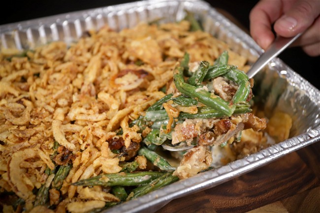 Image of Smoked Green Bean Casserole