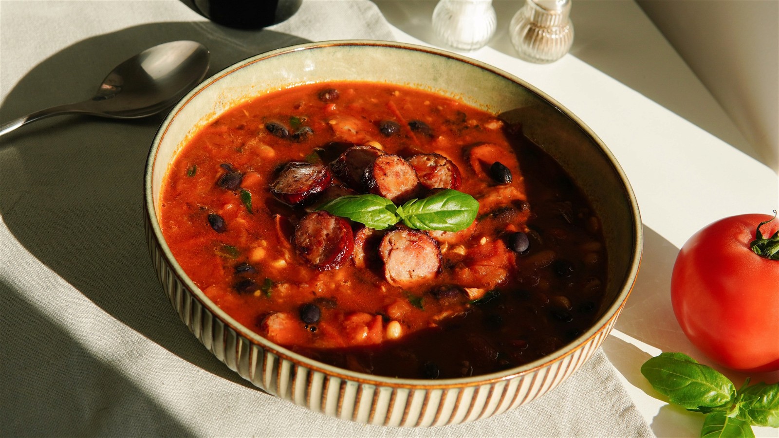 Image of Bean and Sausage Soup (Grah s Kobasicom)