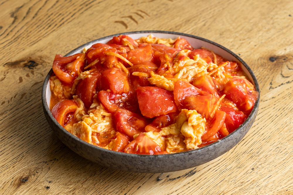 Tomato egg stir fry