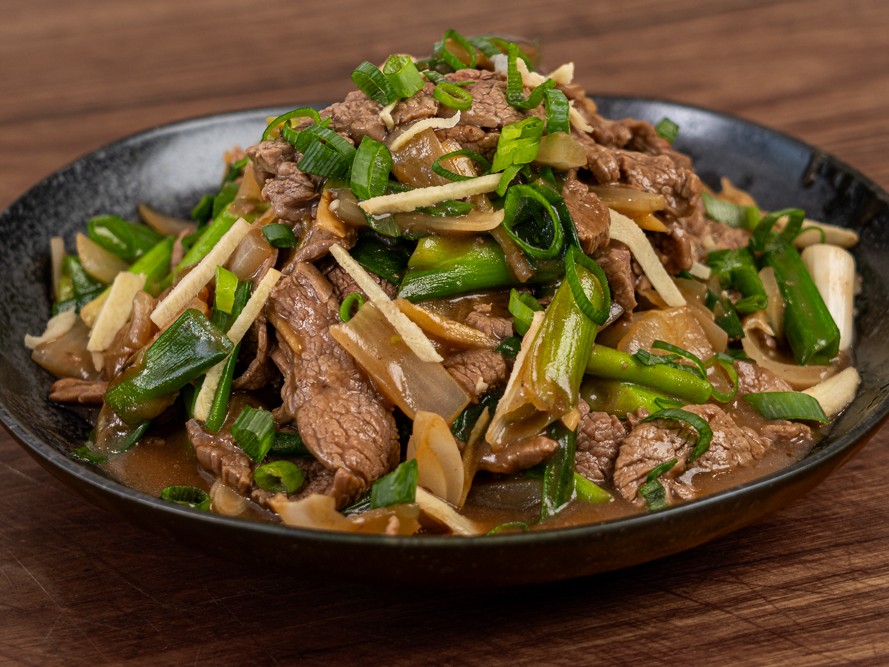 Andy Cooks - Ginger Onion Beef