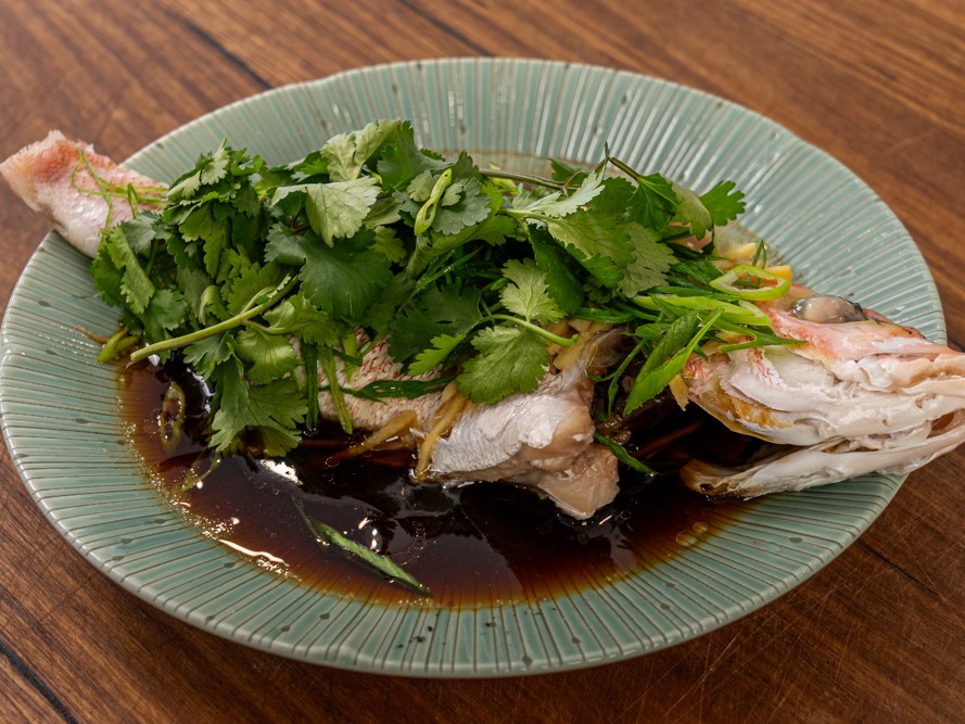 Andy Cooked - Steamed Fish with Ginger