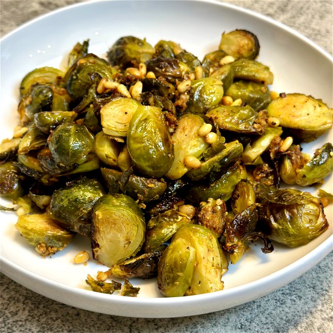 Image of savory brussels sprouts