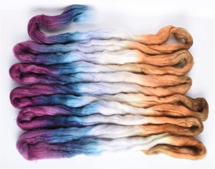 Image of The yarn cakes revealed where my yarn designs succeeded and...