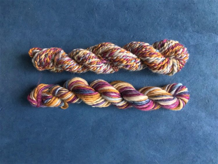 Image of For my first yarn, I decided to lean into the...