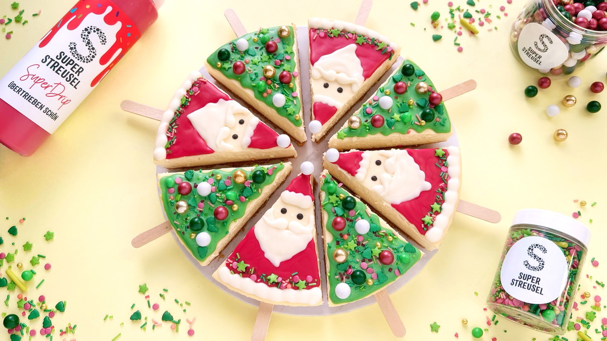 Weihnachtliche Cheesecake Sticks