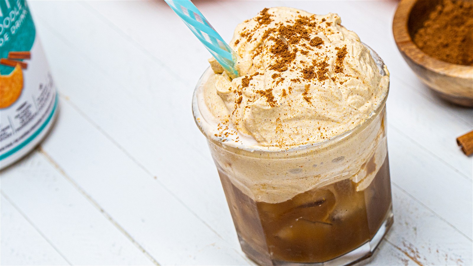 Image of Pumpkin Whipped Iced Coffee