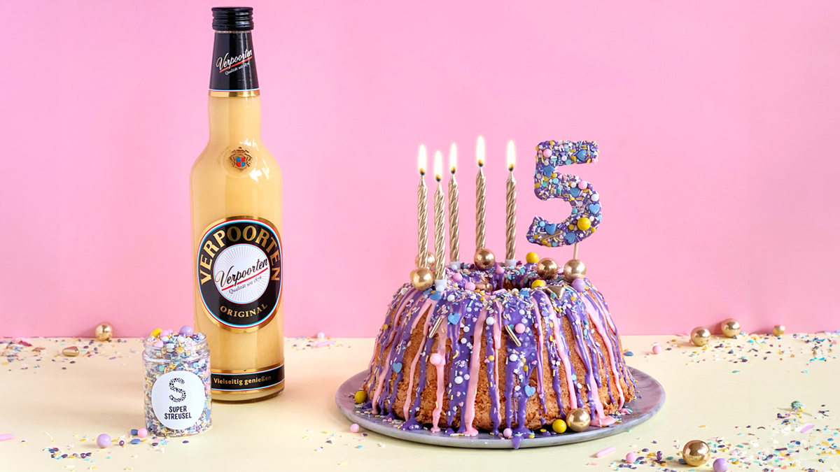 Verpoorten Geburtstags-Gugel (5 Jahre Super Streusel)