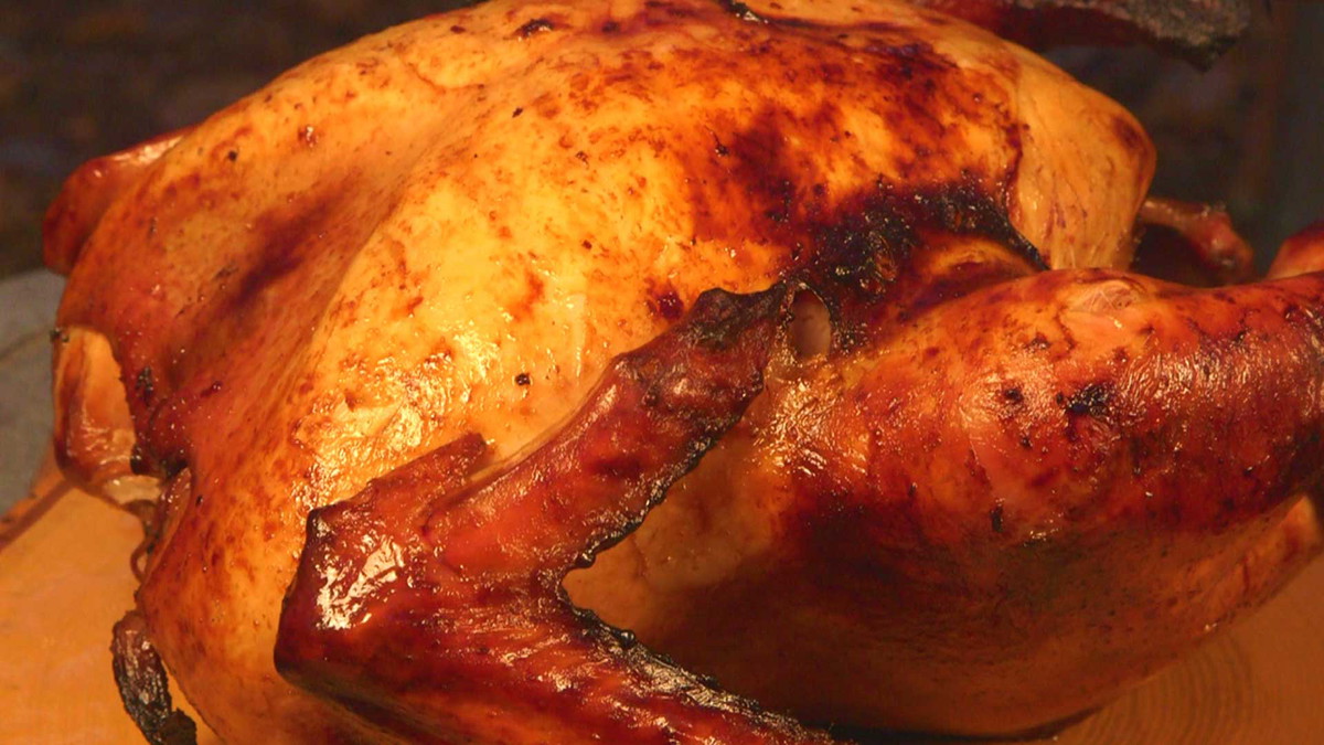 Apple Cider Smoked Turkey