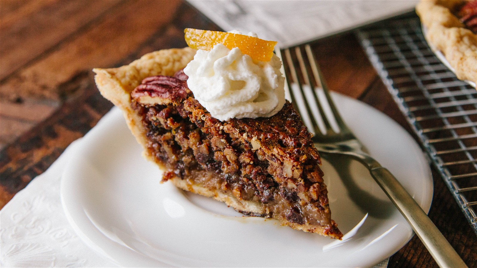 Image of Orange Bourbon Pecan Pie