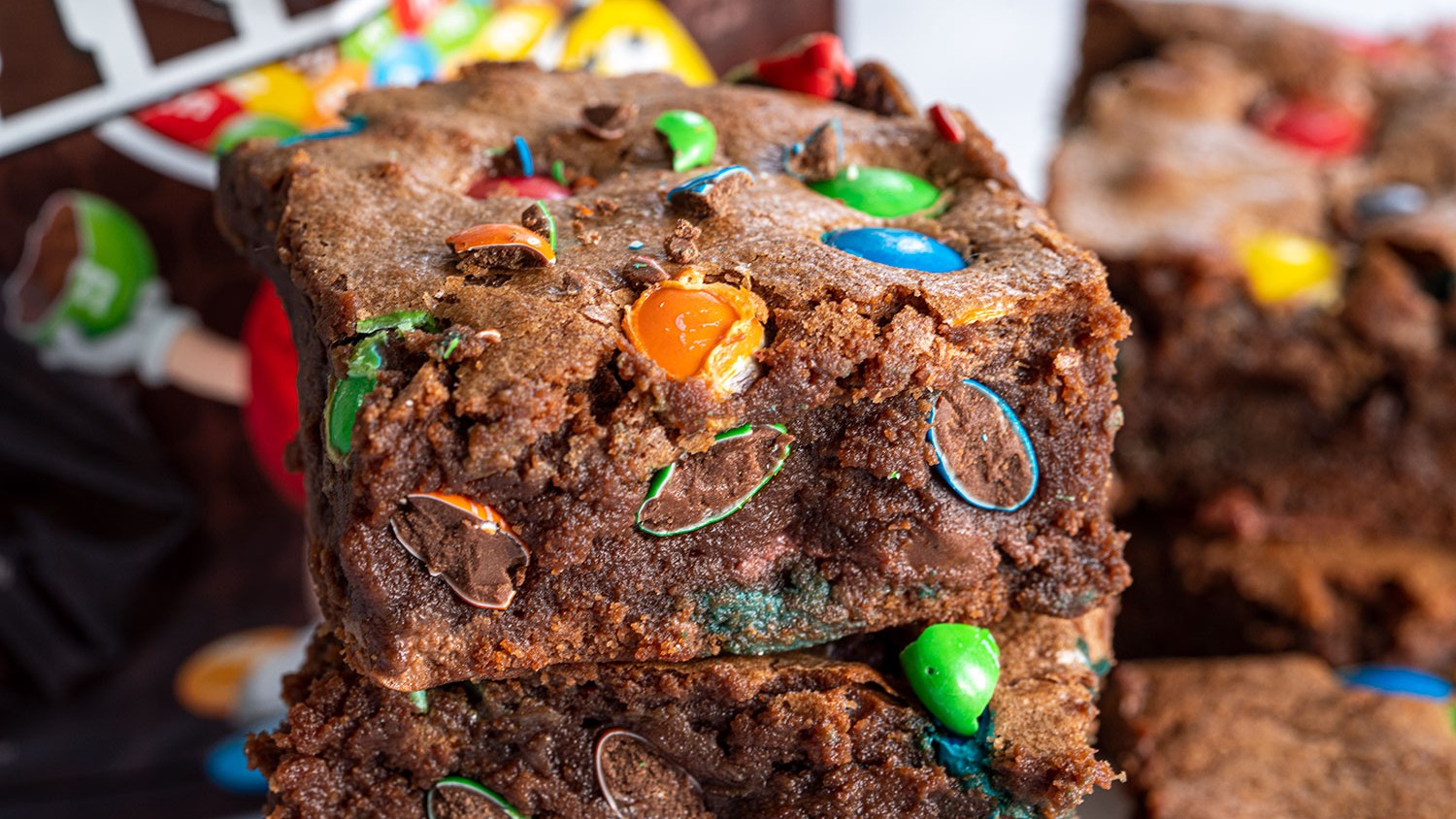 Image of Brownies aux M&M's