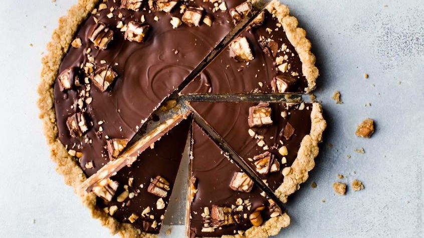 Image of Tarte aux snickers