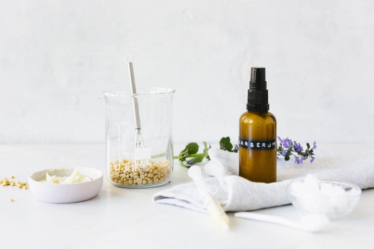Anti-frizz haarserum
