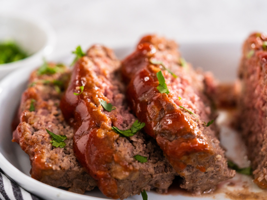 Wagyu Ground Beef and Bacon Meatloaf