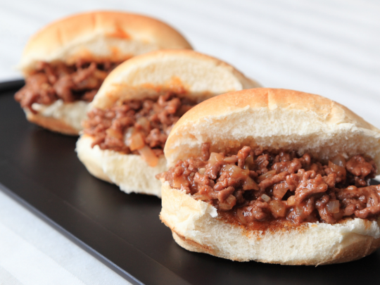 Cheesy Sloppy Joe Sliders