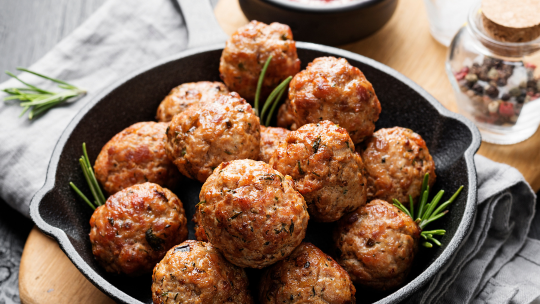 Grass-Fed Meatballs