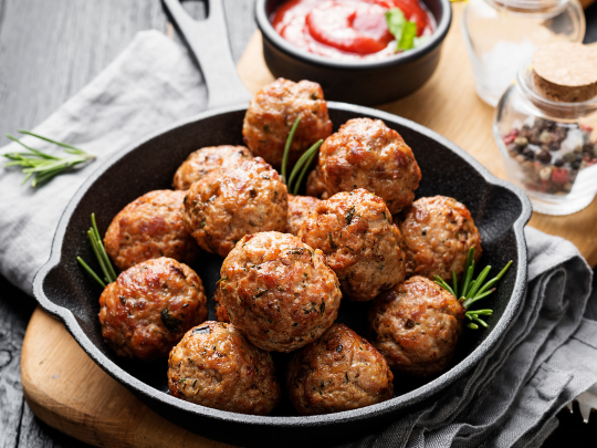 Grass-Fed Meatballs